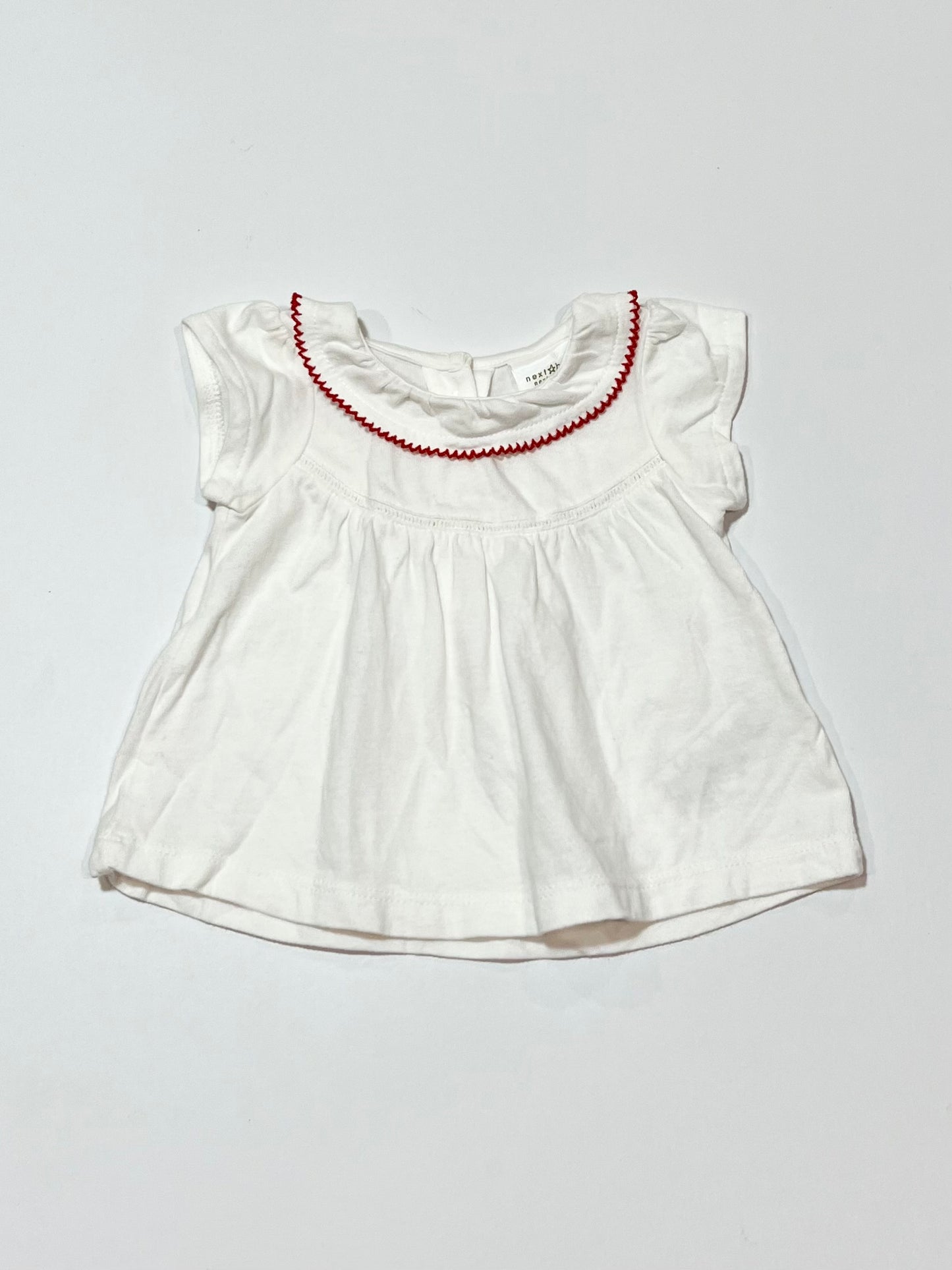 White collared tee - Size 0000