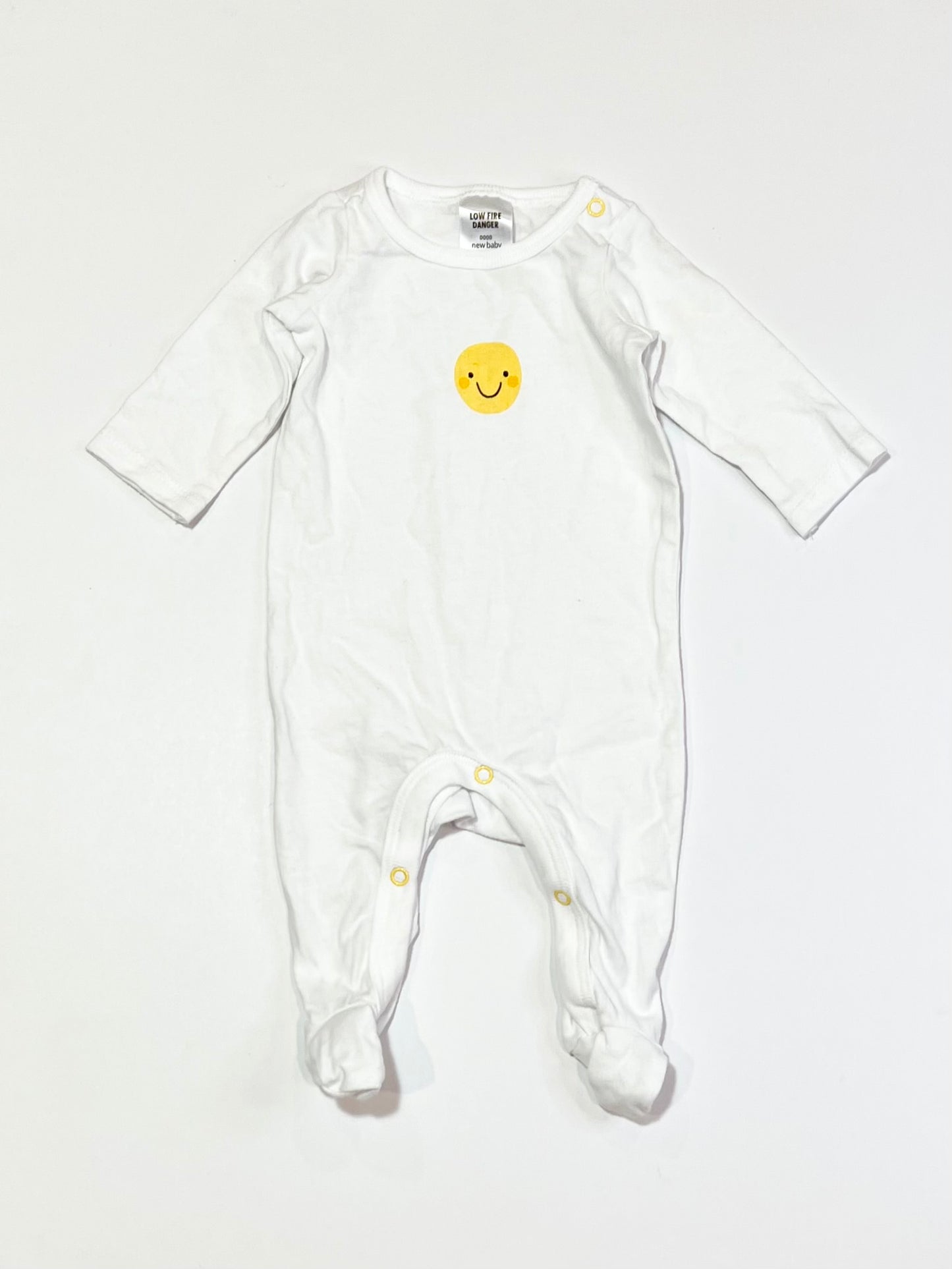 Happy face onesie - Size 0000