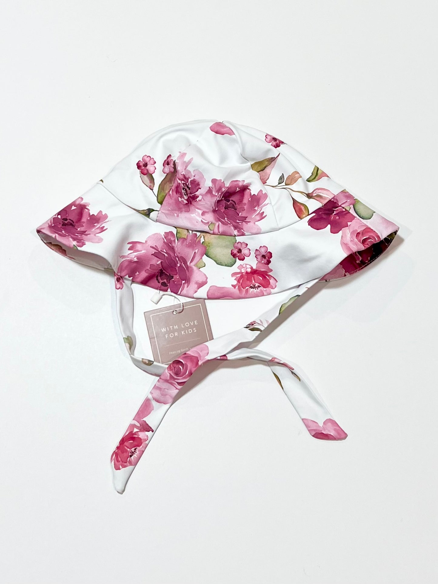 Floral swim hat brand new - 3-4 years