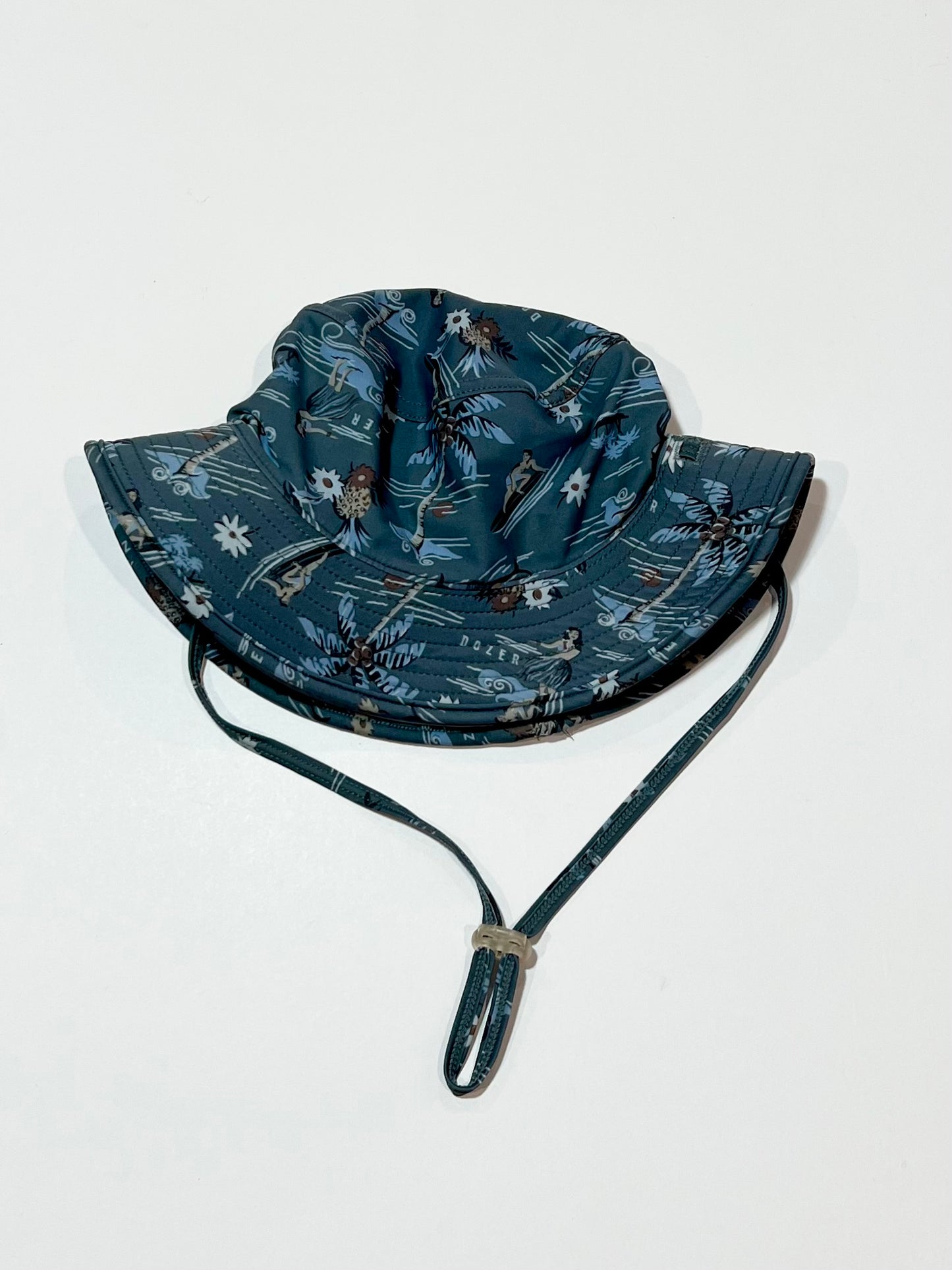 Grey surfer swim hat - Size 5 years+
