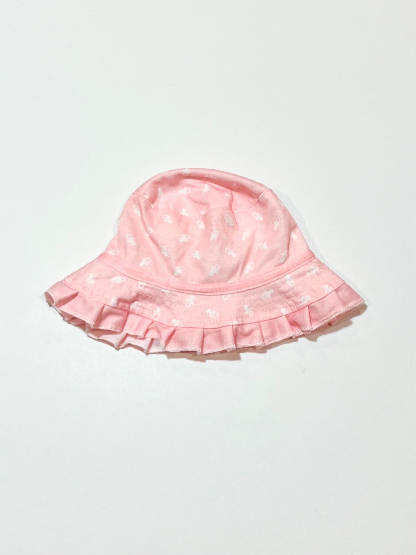 Pink dummy hat - Size 0-3 months