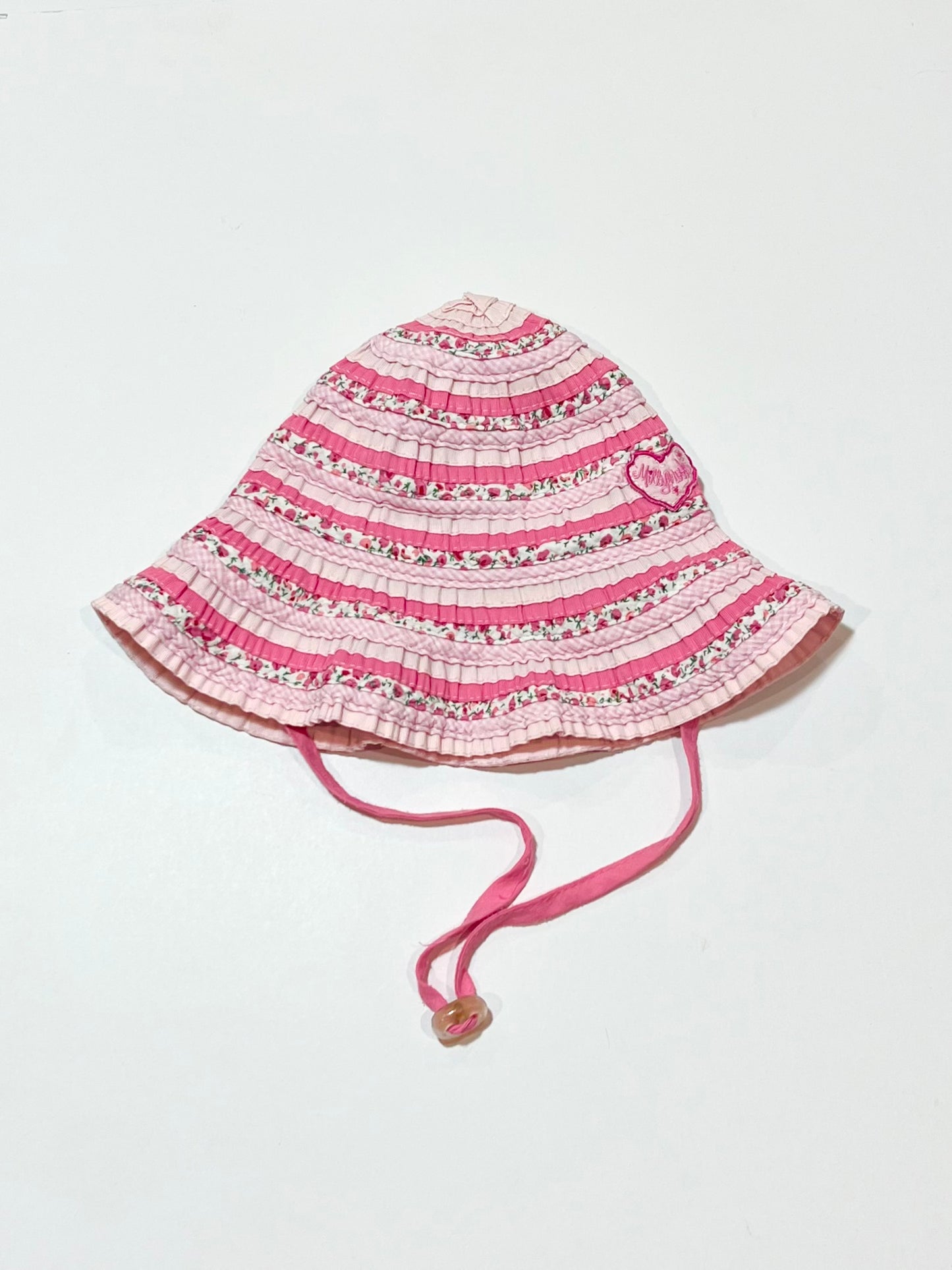 Ribbons sun hat - Size 2-5 years