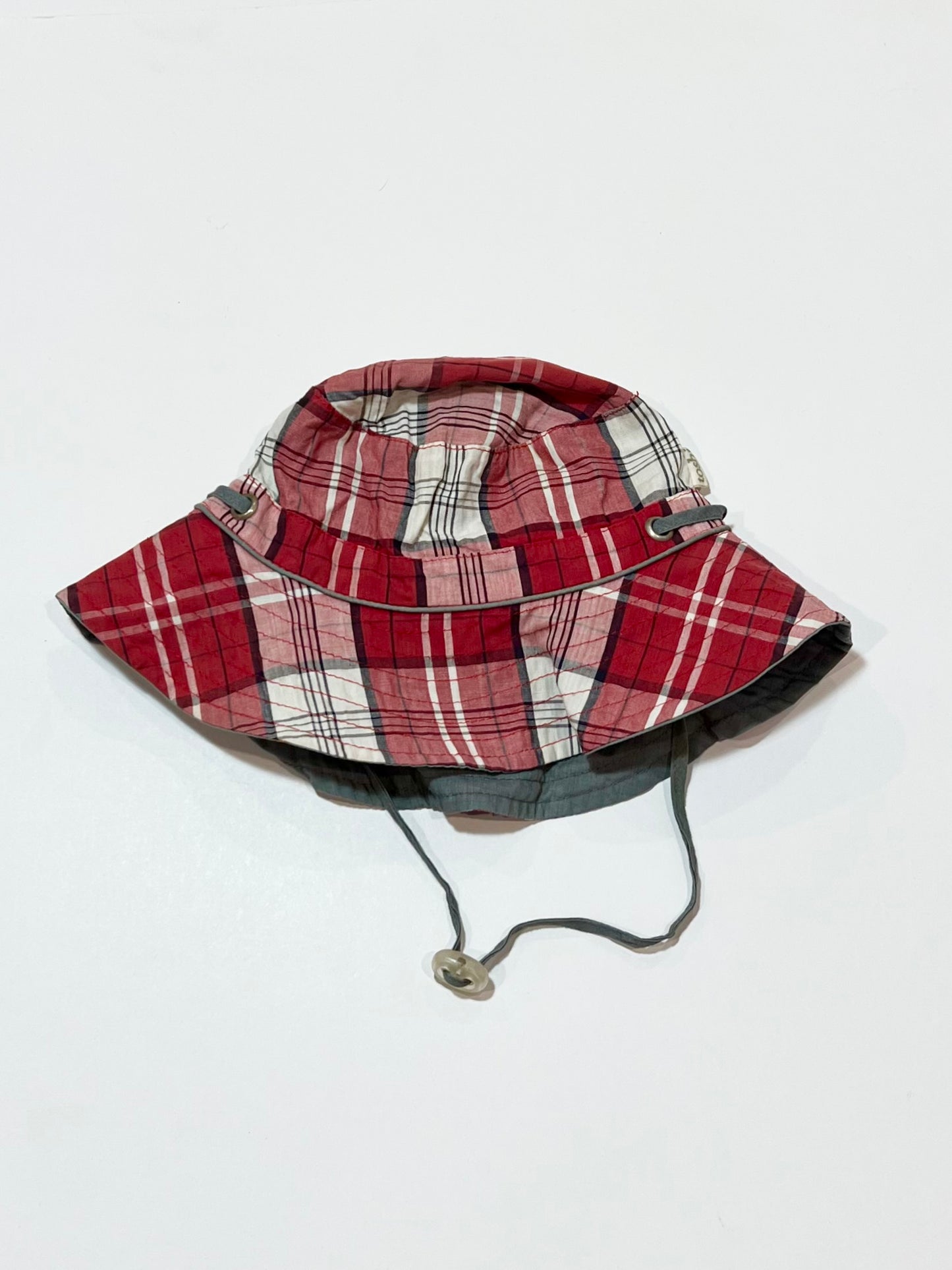Checkered sun hat - Size 4 years+