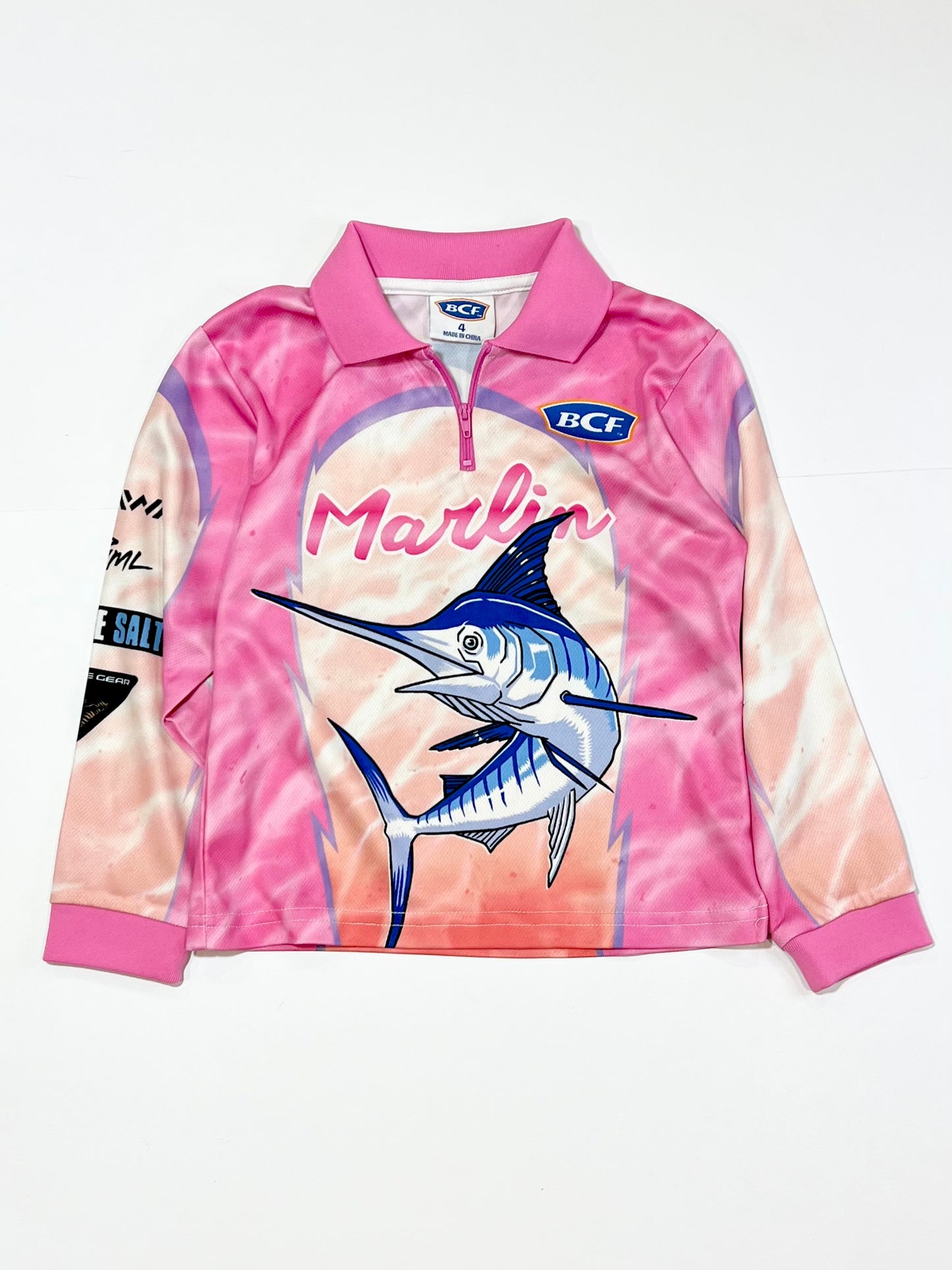 Pink fishing shirt - Size 4