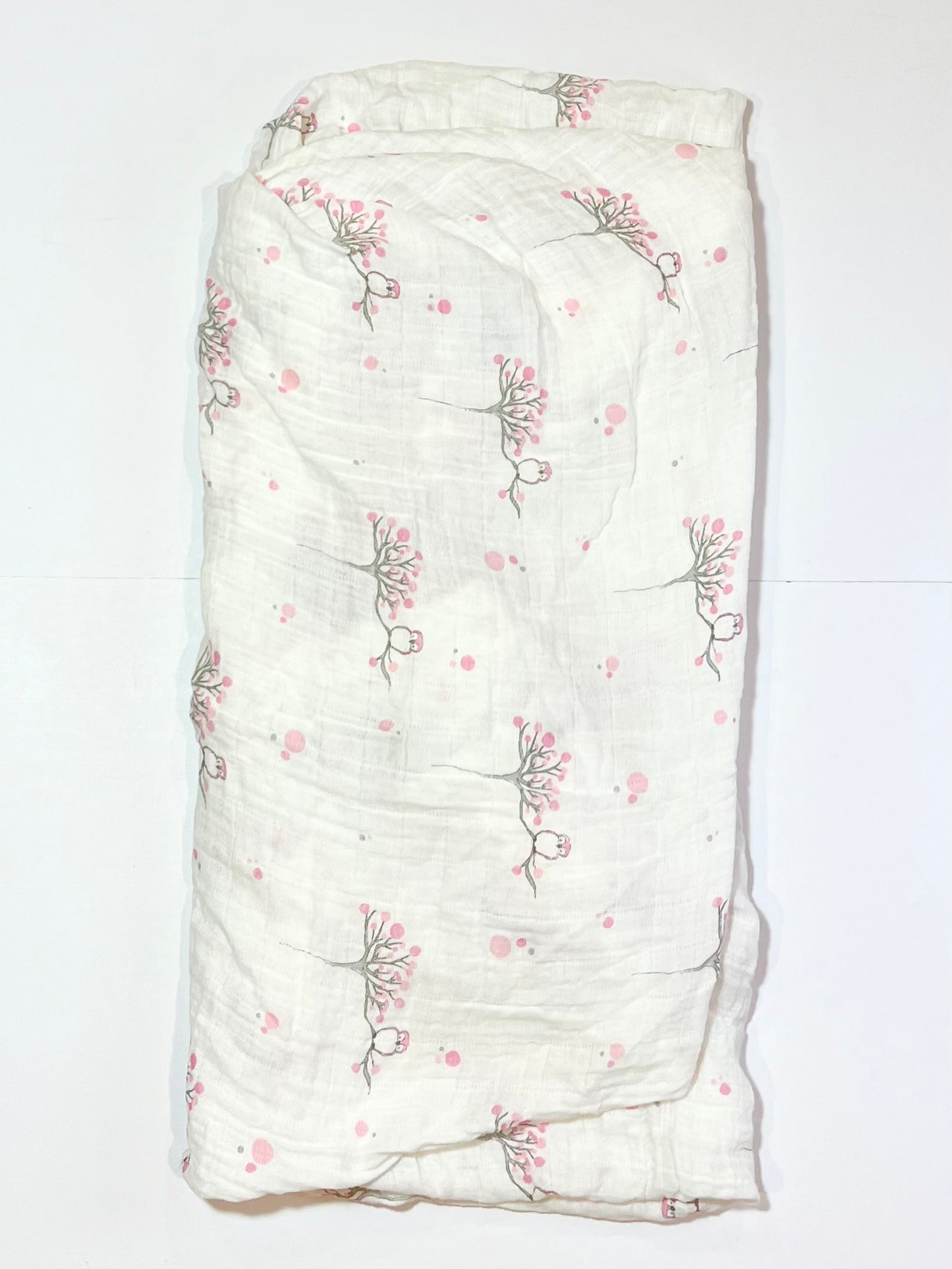 Fitted muslin cot sheet