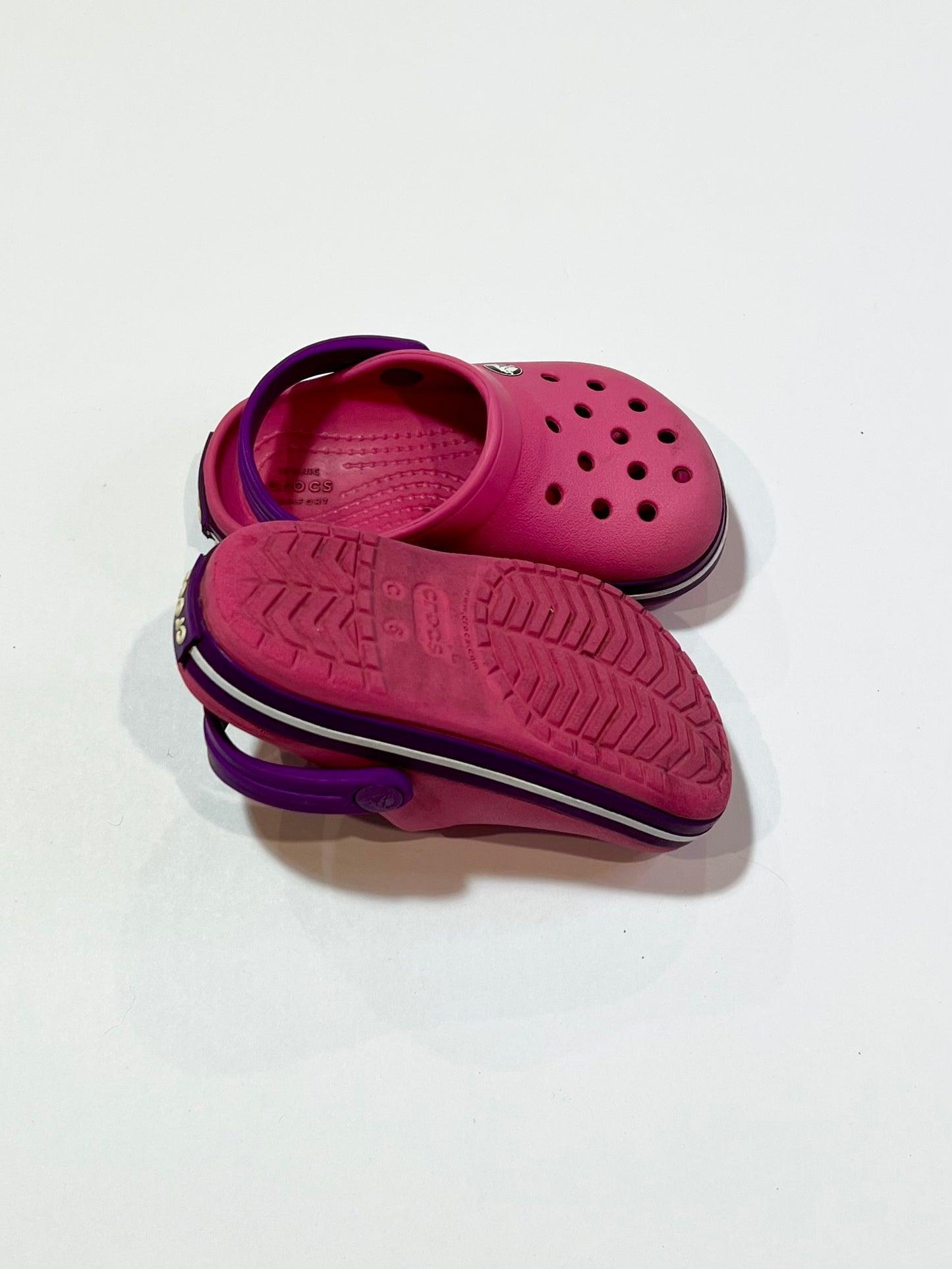 Pink clog shoes - Size C6