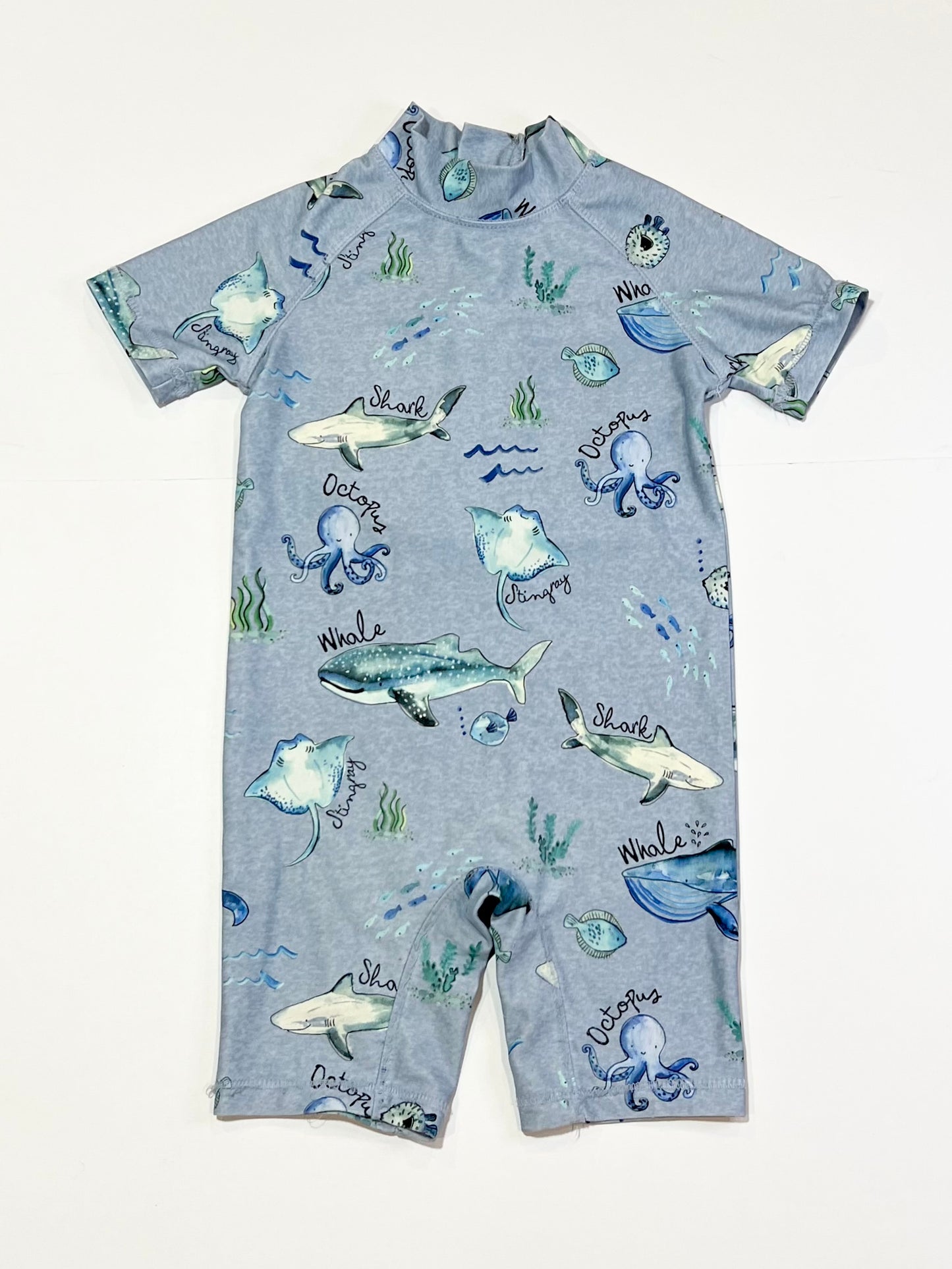 Sea creatures swim suit - Size 2-3