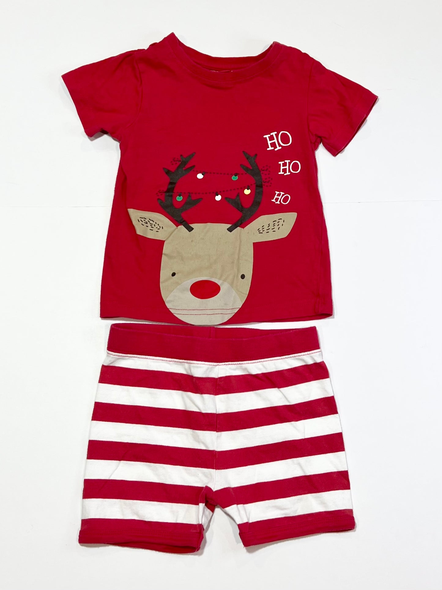 Christmas reindeer pyjamas - Size 2