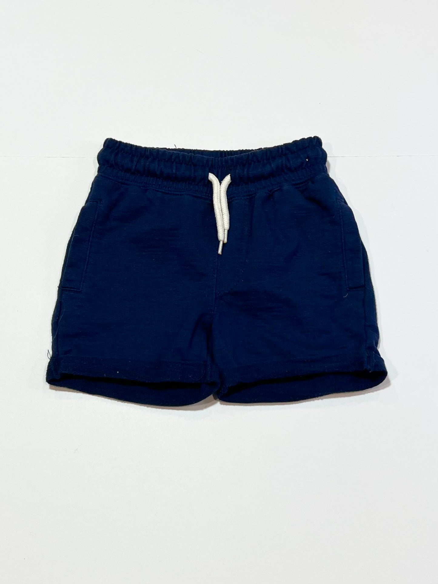 Navy sweat shorts - Size 2