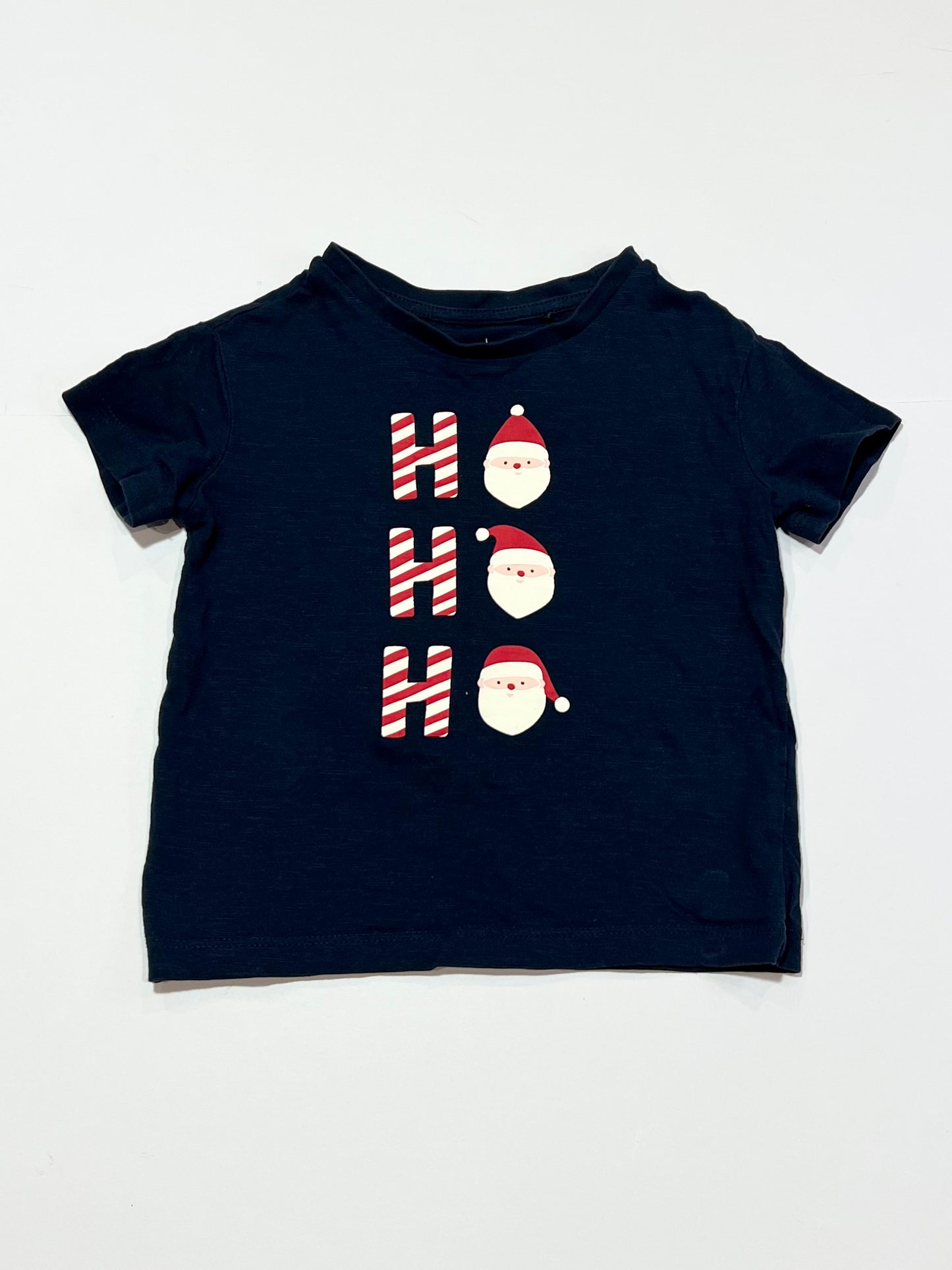 Navy Christmas tee - Size 2