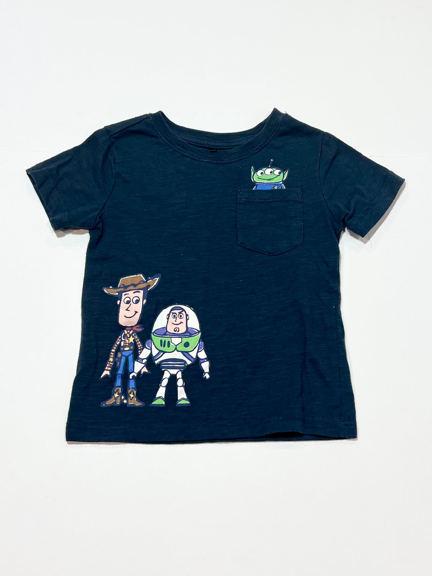 Navy character tee - Size 2