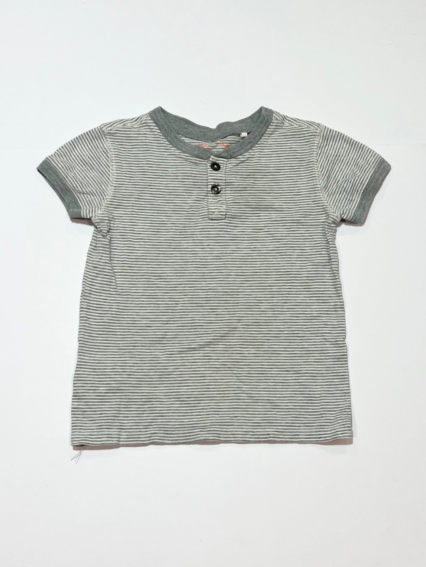 Striped henley tee - Size 2