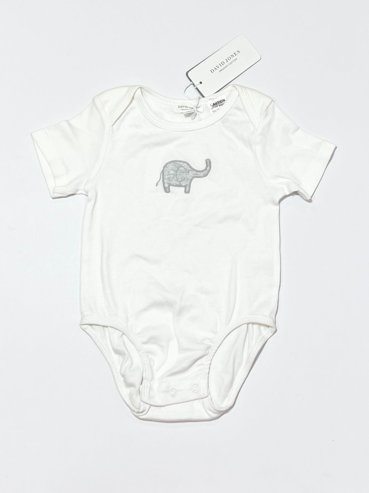 Ribbed elephant bodysuit brand new - Size 0