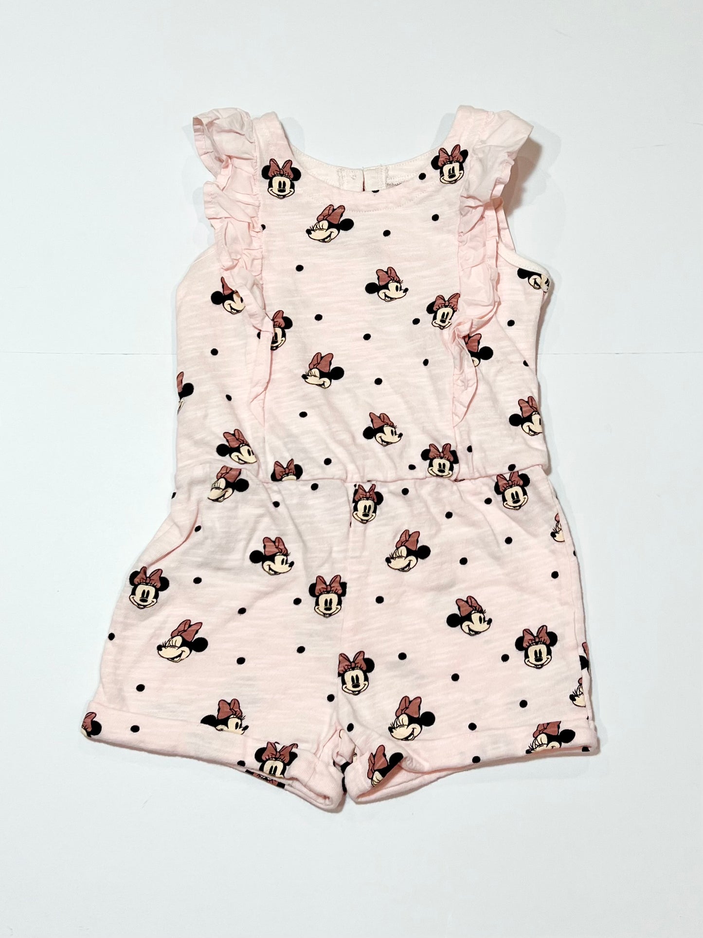 Minnie Mouse playsuit - Size 2