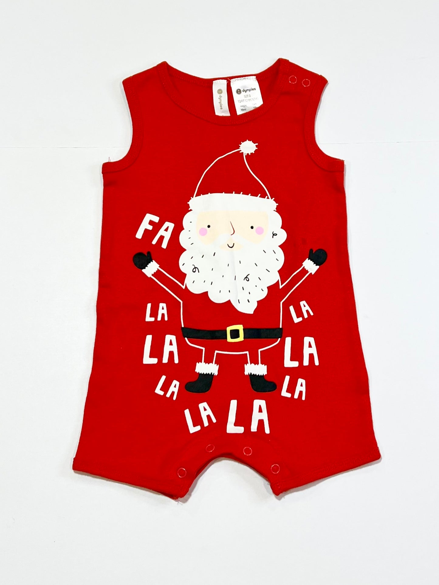 Christmas Santa romper - Size 1