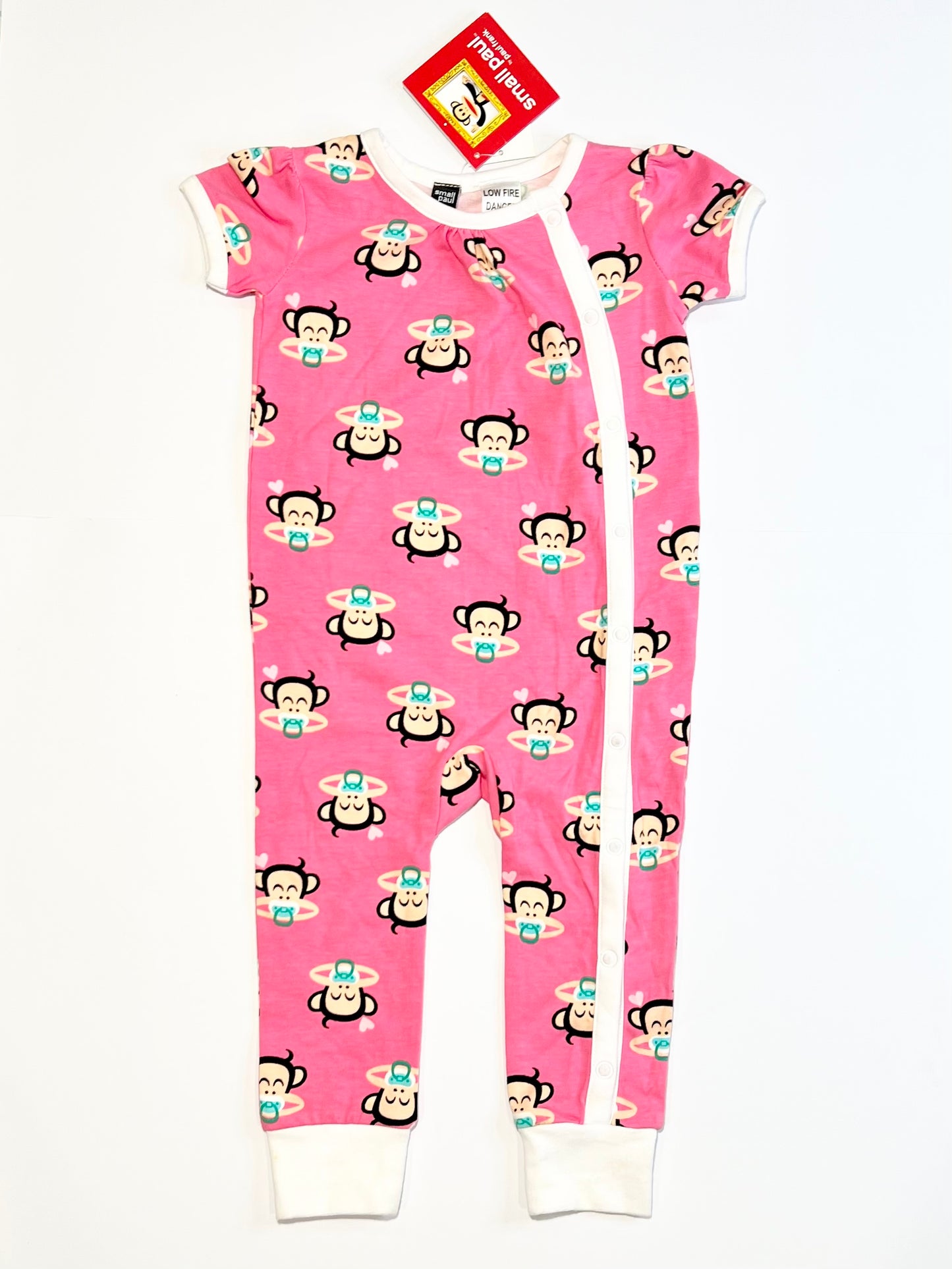 Pink romper brand new - Size 1