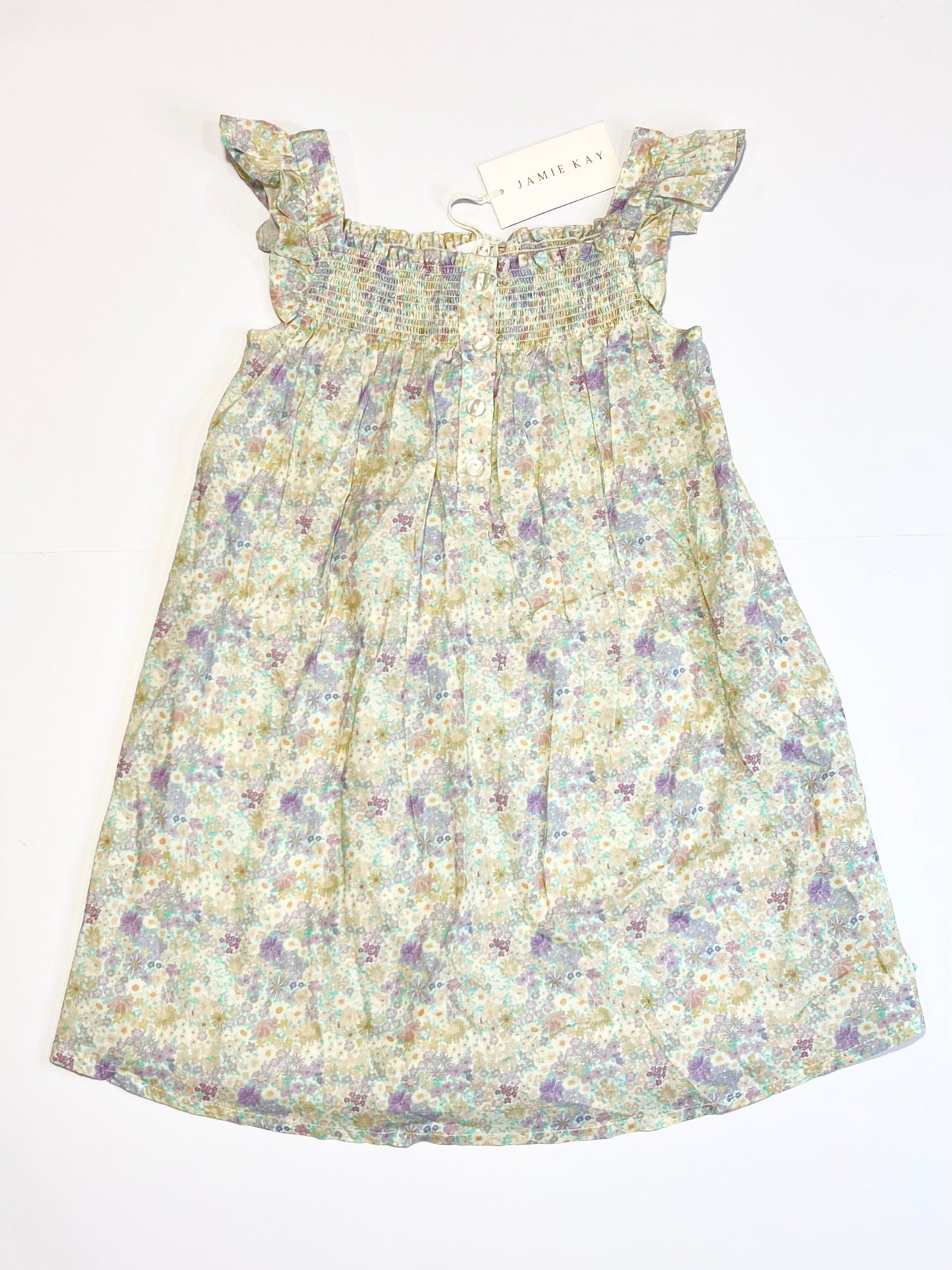 Floral cotton dress brand new - Size 5