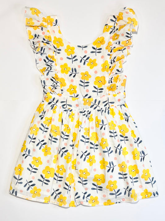 Floral cotton dress - Size 5