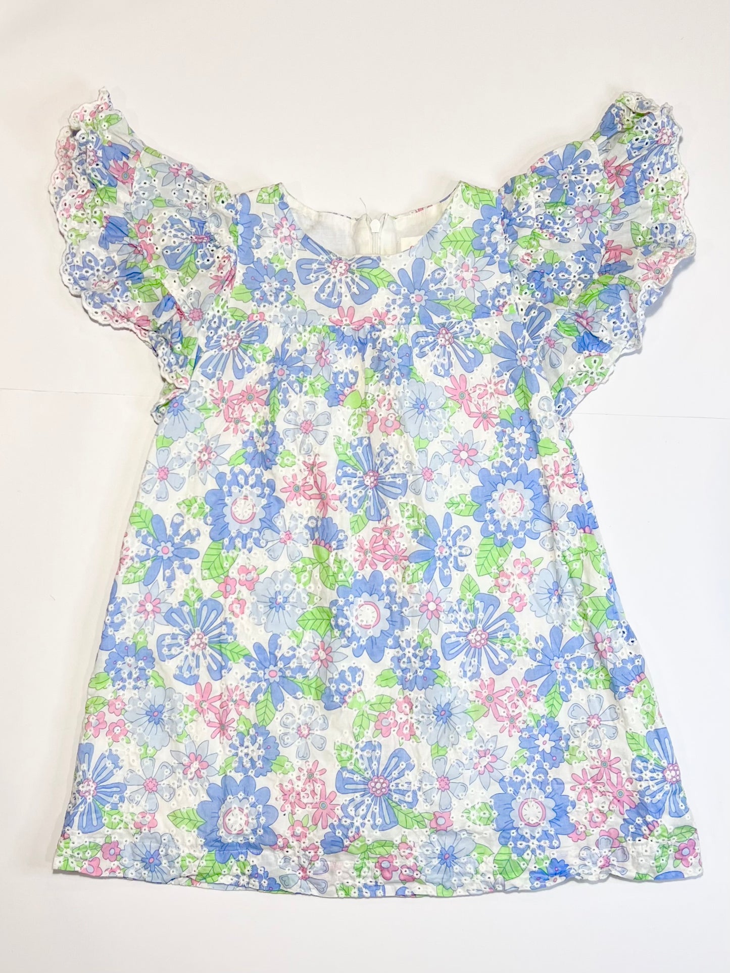 Floral cutwork dress - Size 5