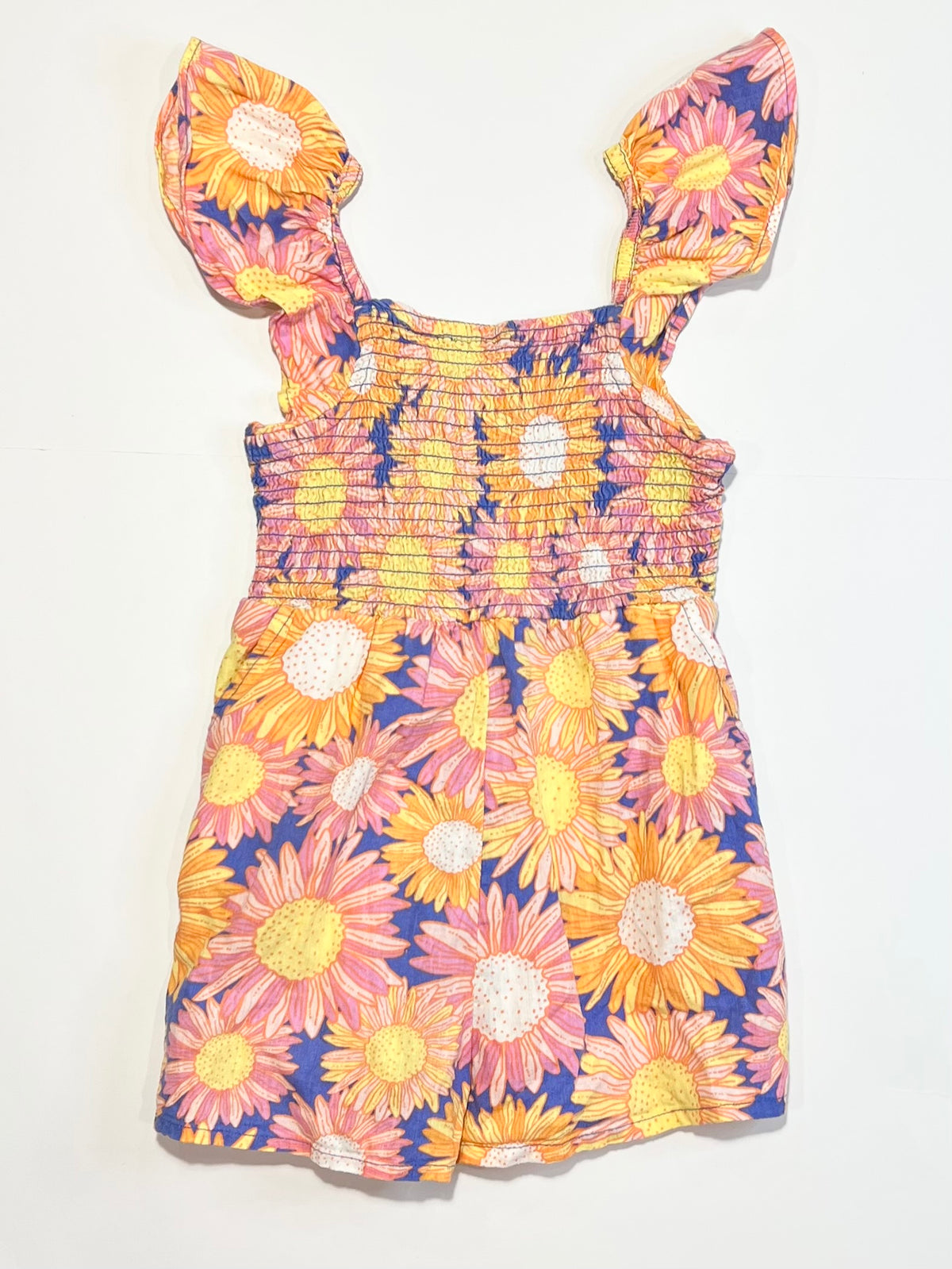 Floral woven playsuit - Size 3