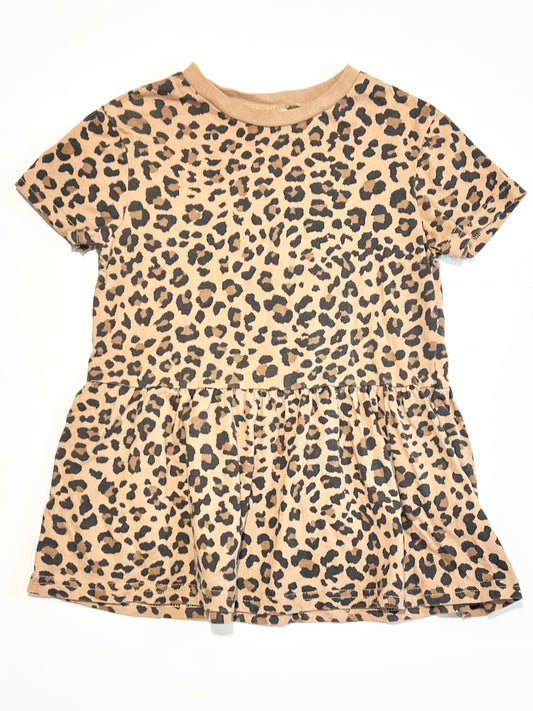 Animal print dress - Size 3
