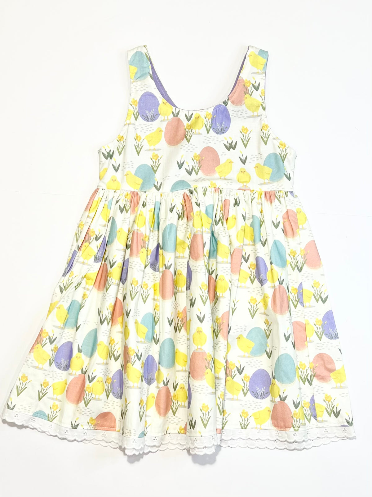 Cotton Easter dress - Size 3