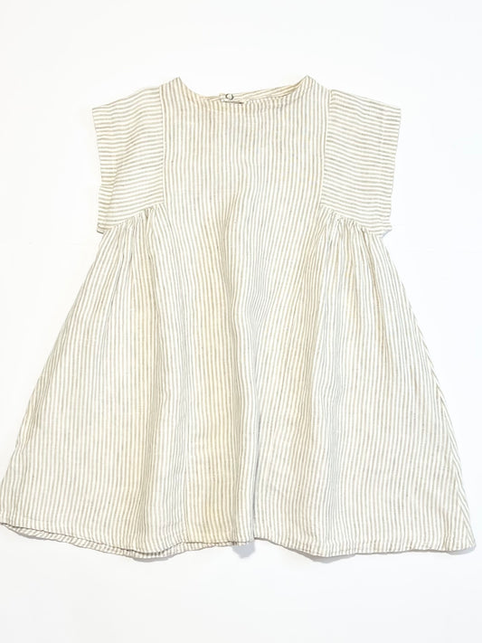 Striped linen dress - Size 3