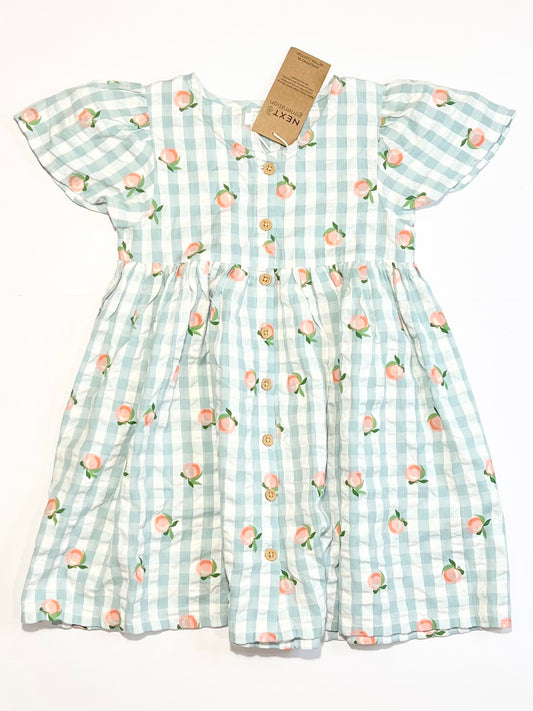 Gingham dress brand new - Size 3-4