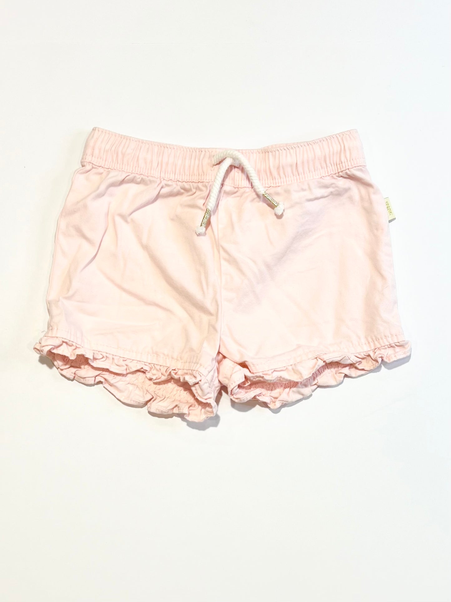 Pink ruffle shorts - Size 1