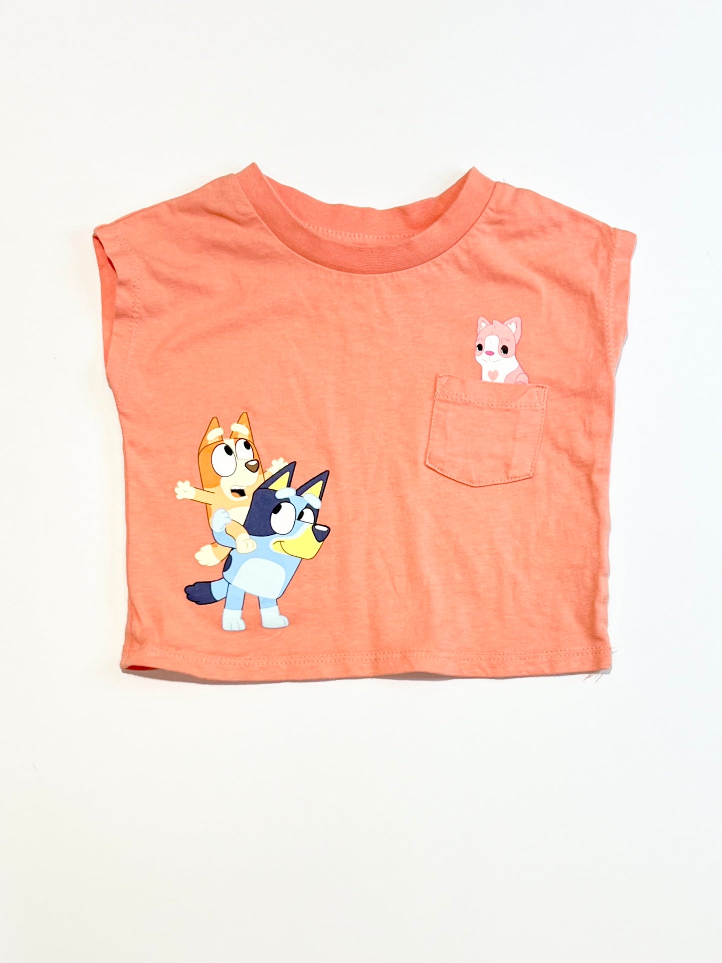 Orange Bluey tee - Size 1
