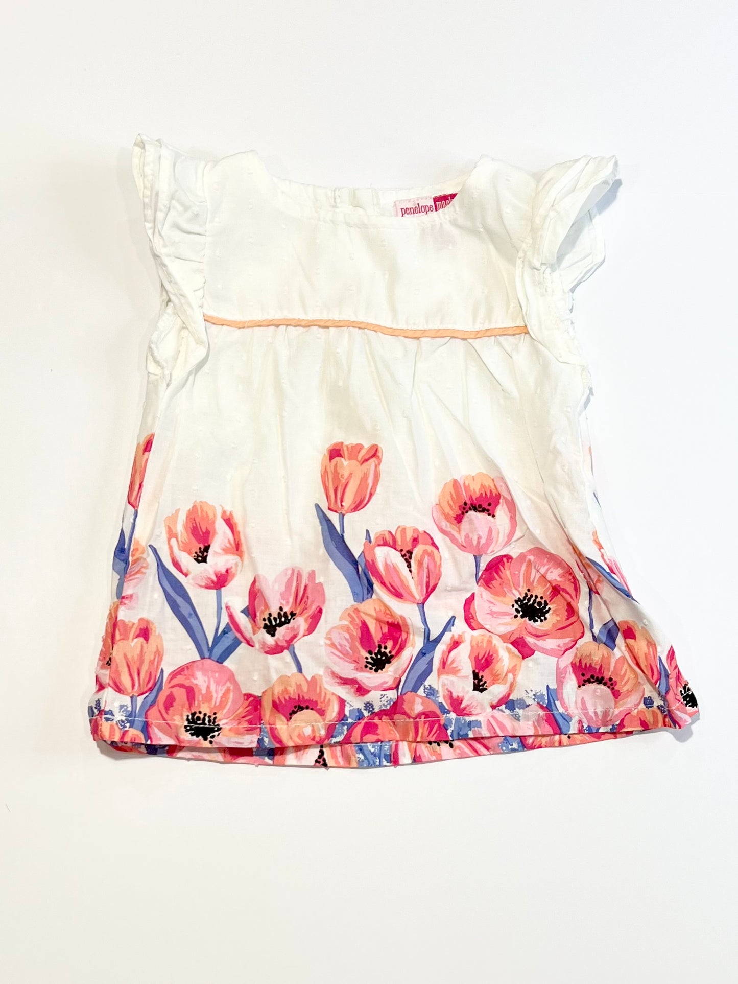 Cotton poppies top - Size 1