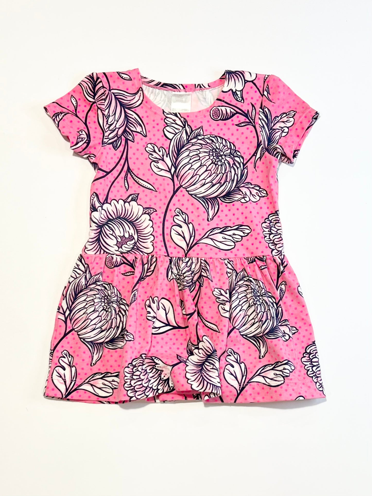 Floral dress bodysuit - Size 1