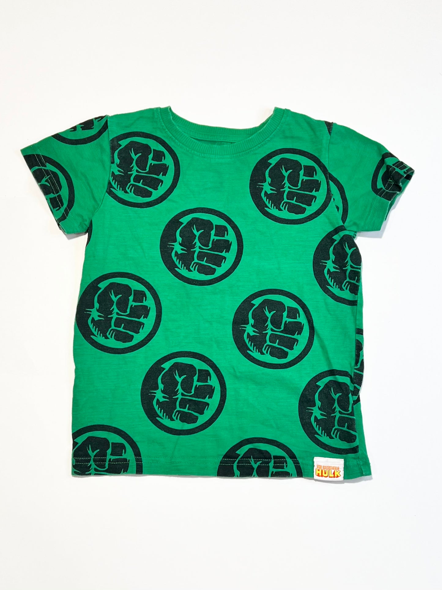 Green Hulk tee - Size 5