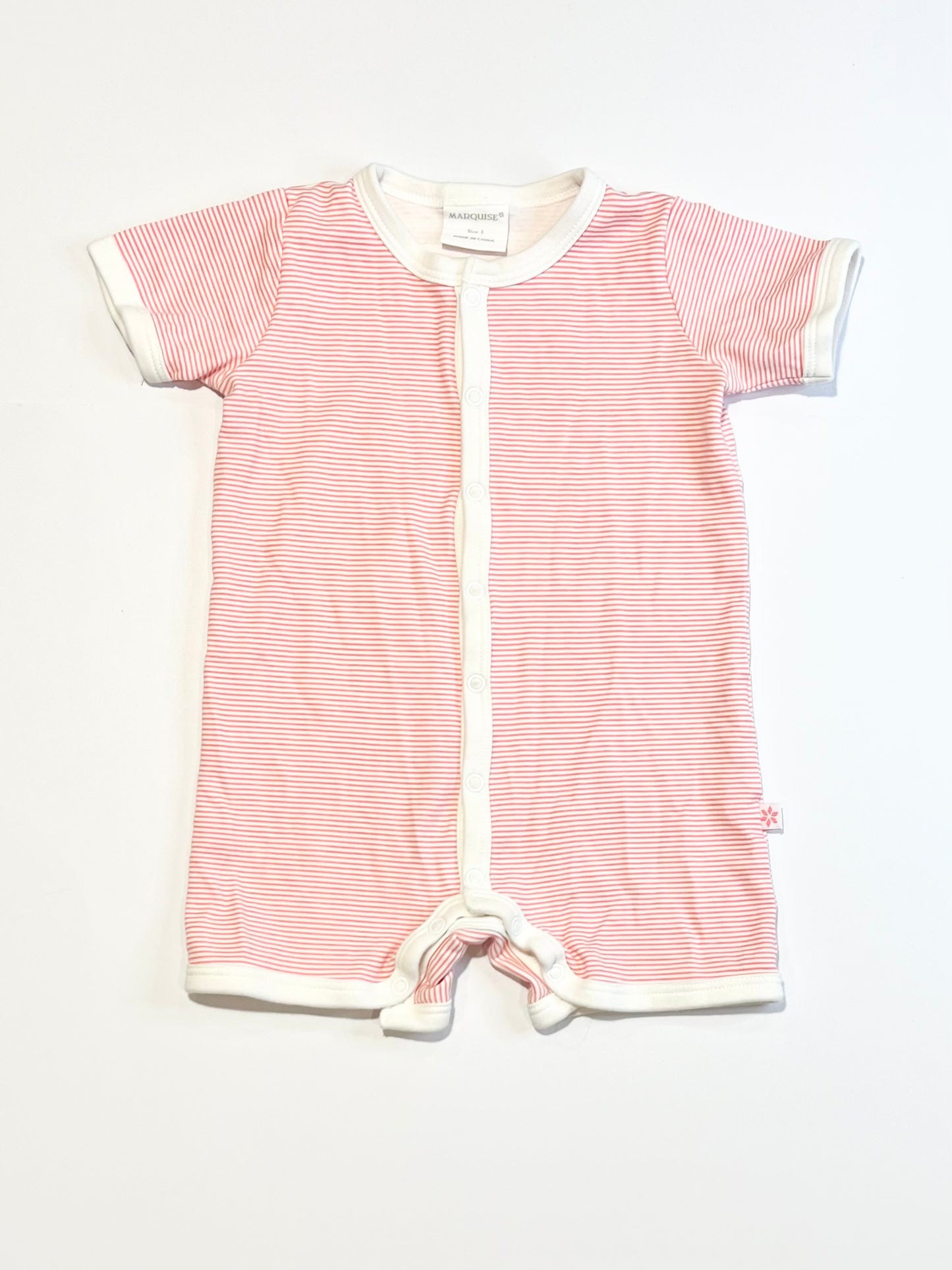 Striped romper - Size 1