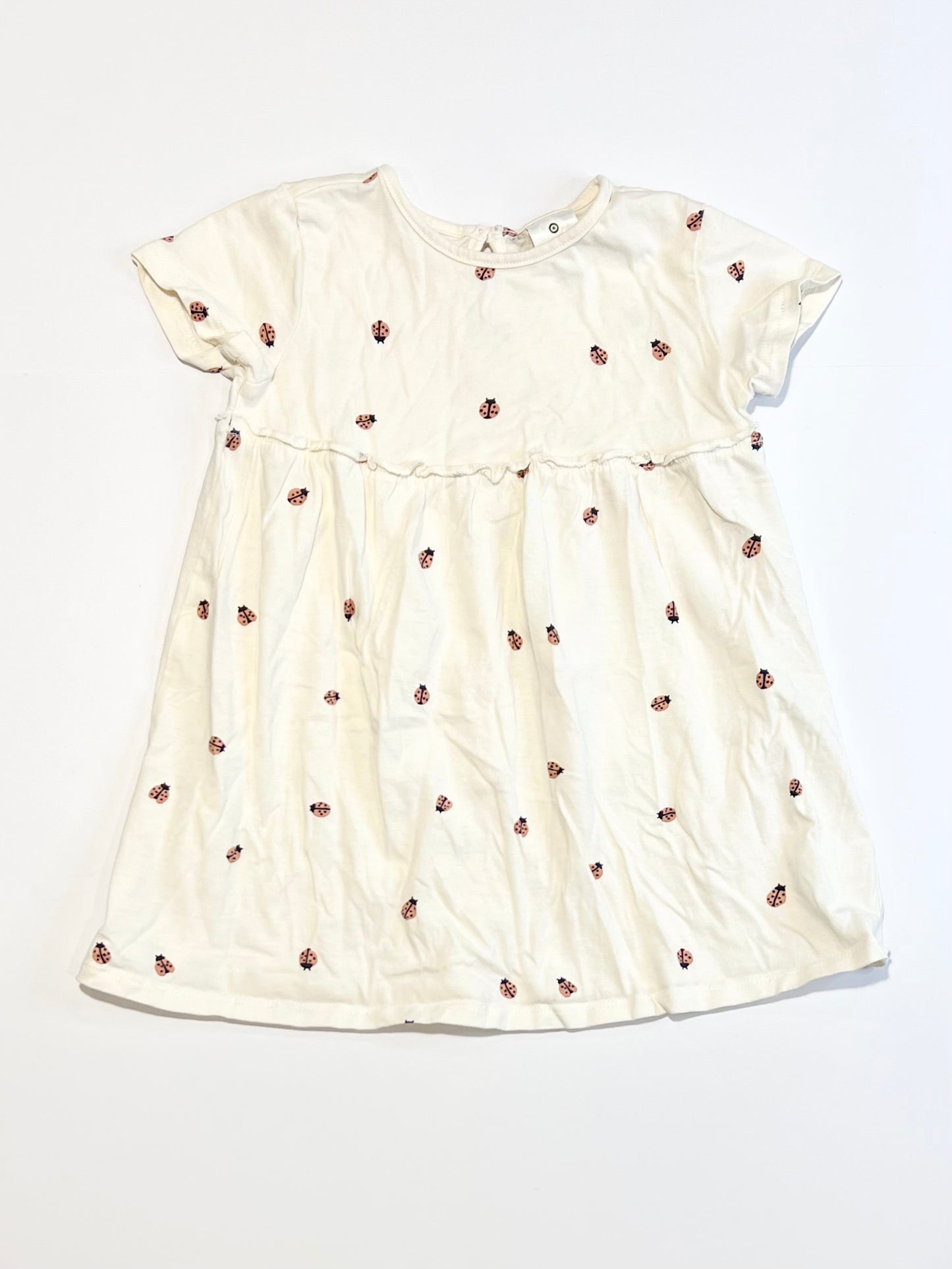 Lady bug jersey dress - Size 1