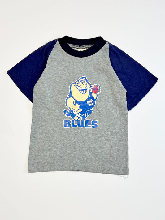 Carlton Blues tee - Size 4