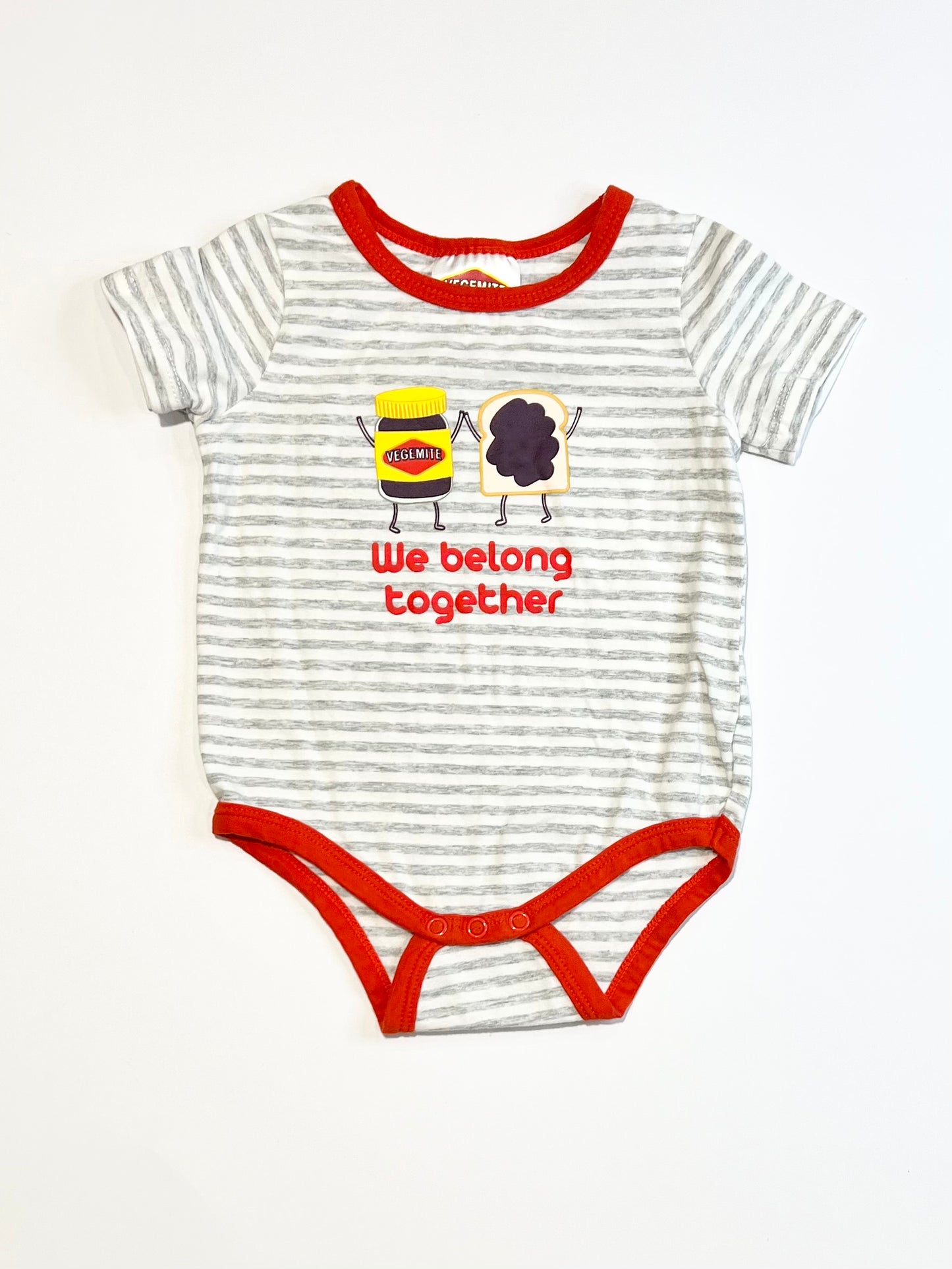 Vegemite bodysuit - Size 0