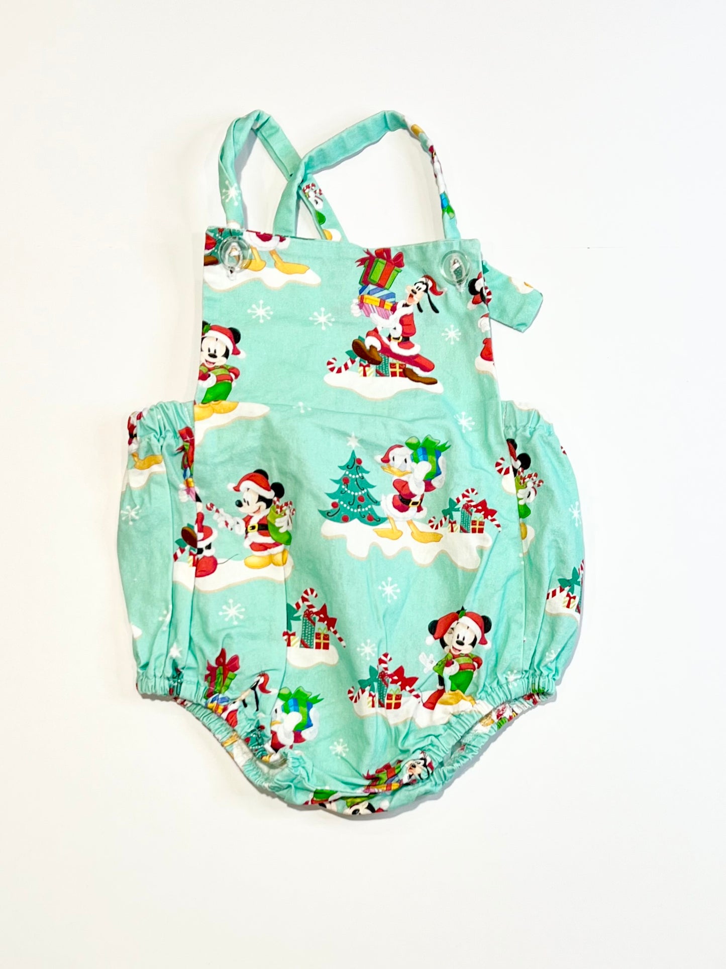 Chrismtas Mickey romper - Size 0