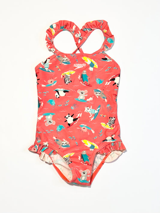 Surfing animals one-piece - Size 4