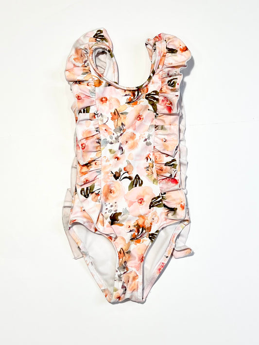 Floral one-piece - Size 4