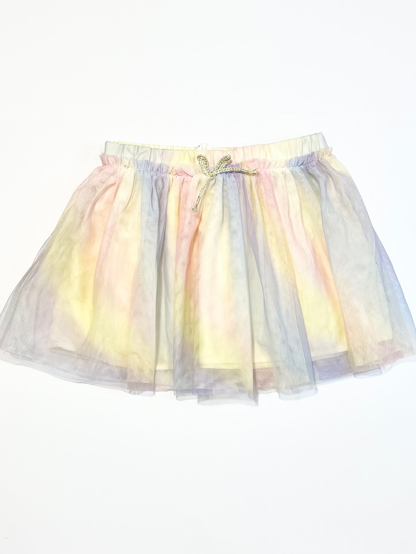 Rainbow tulle skirt - Size 2-4