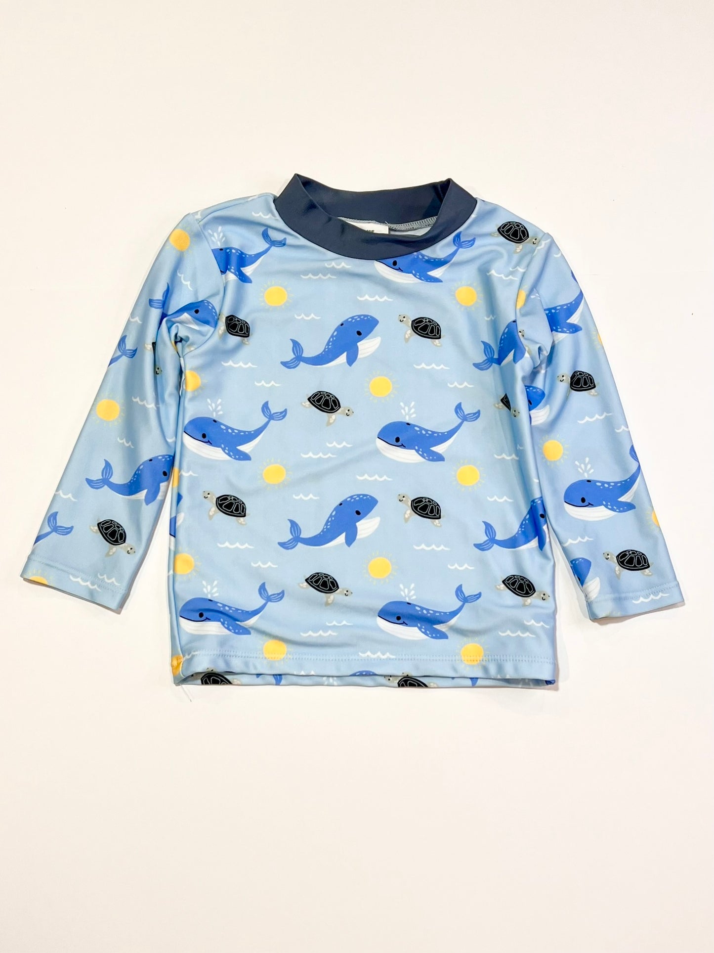 Blue whales rashie - Size 1
