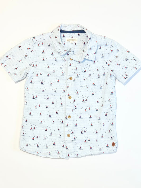 Sailboats shirt - Size 4