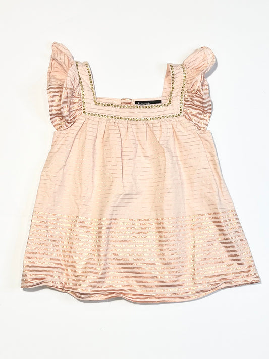 Sequined sparkle top - Size 4-5