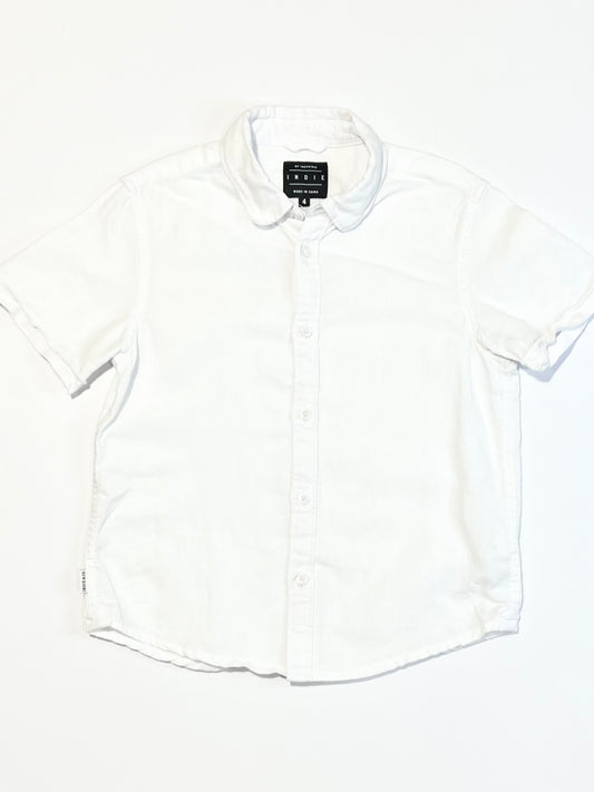 Linen blend shirt - Size 4
