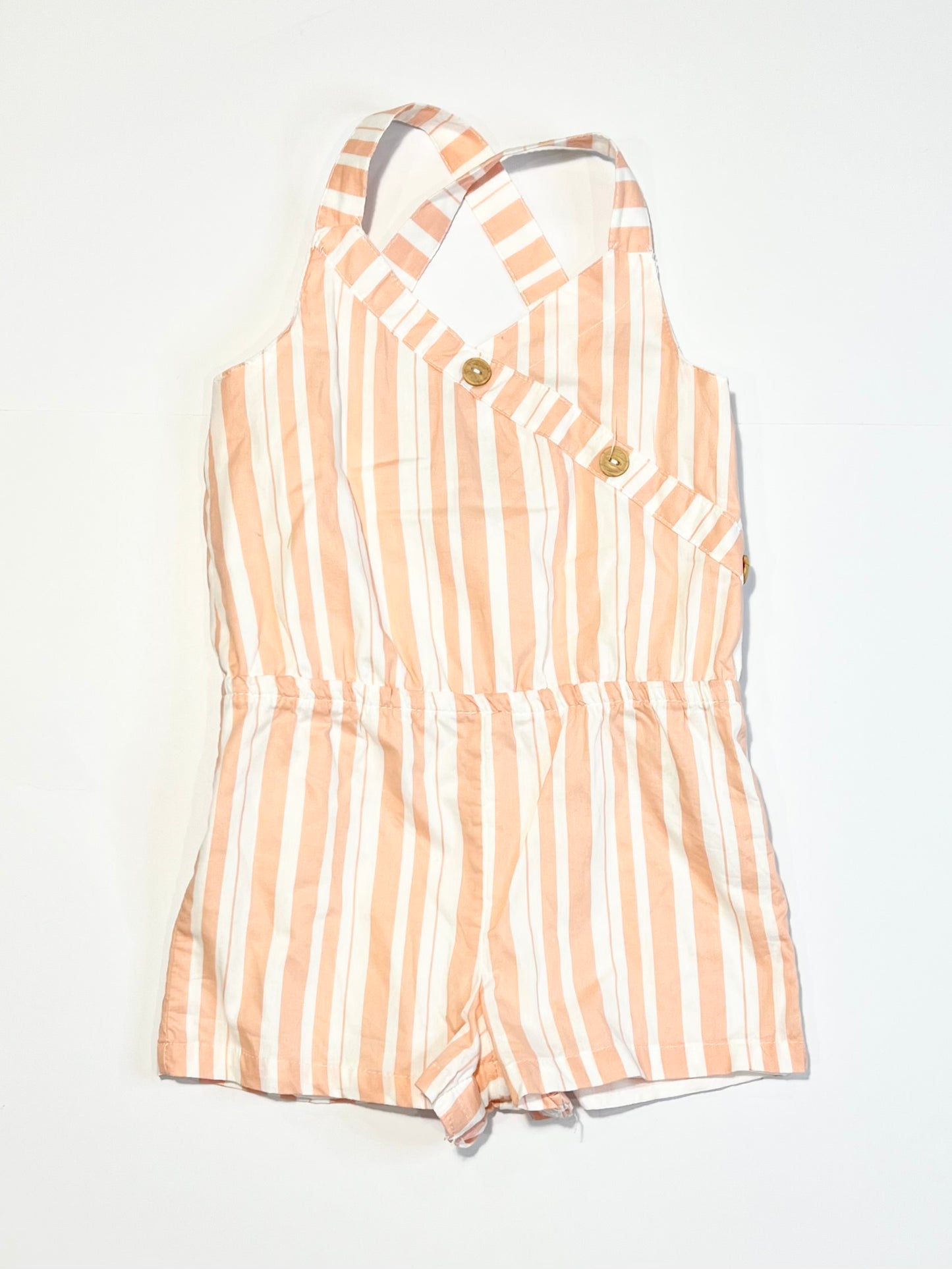 Striped playsuit - Size 4-5
