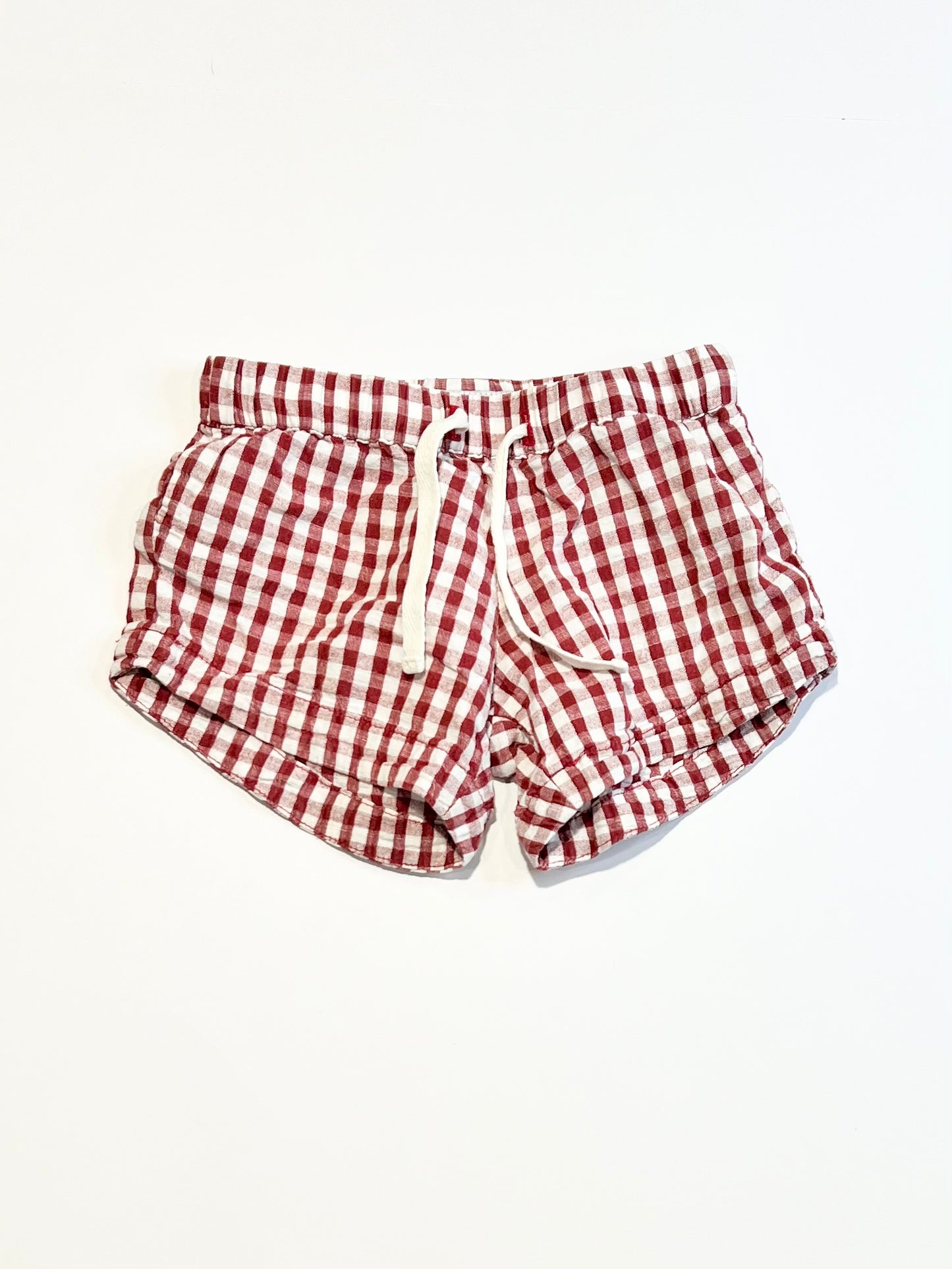 Gingham shorts - Size 0