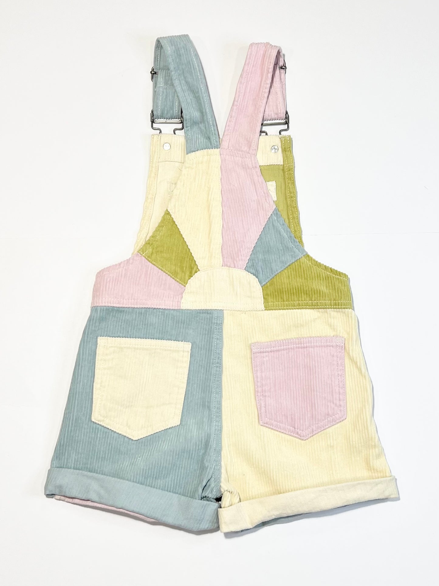 Corduroy shortalls - Size 3-4