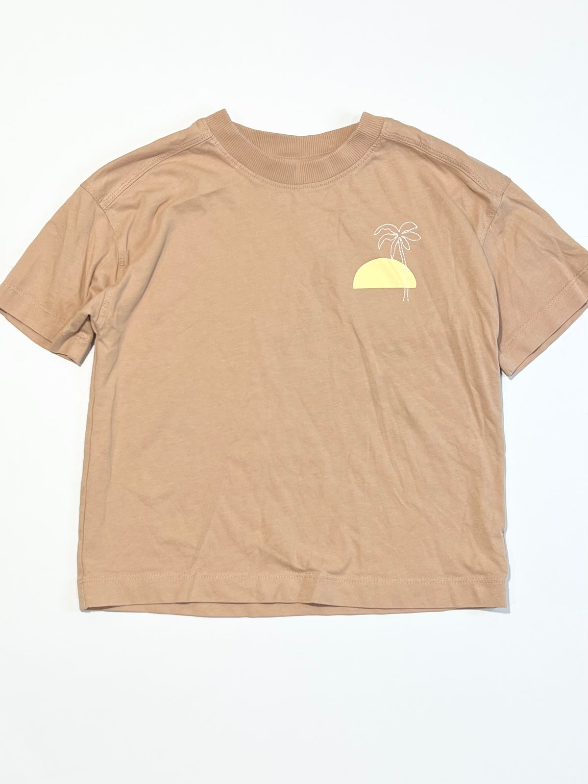 Brown palm tee - Size 4