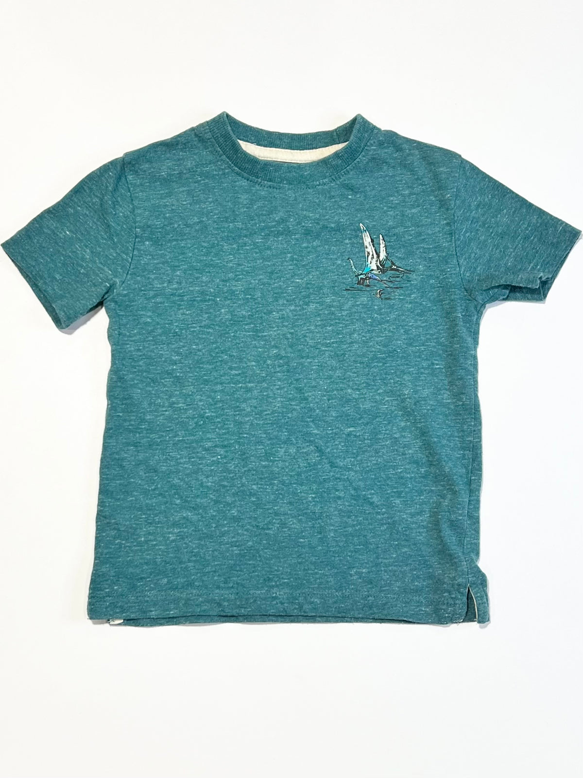 Green dino tee - Size 4